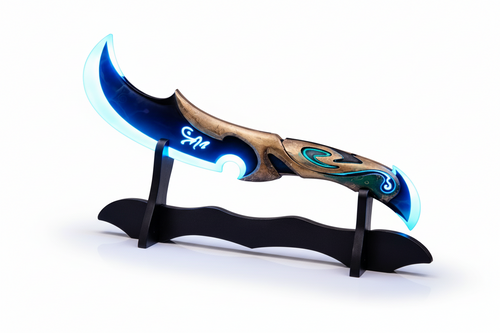 Collector-grade LED Luna Dagger Inspired