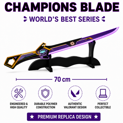 Collector-grade LED Champions Blade Inspired