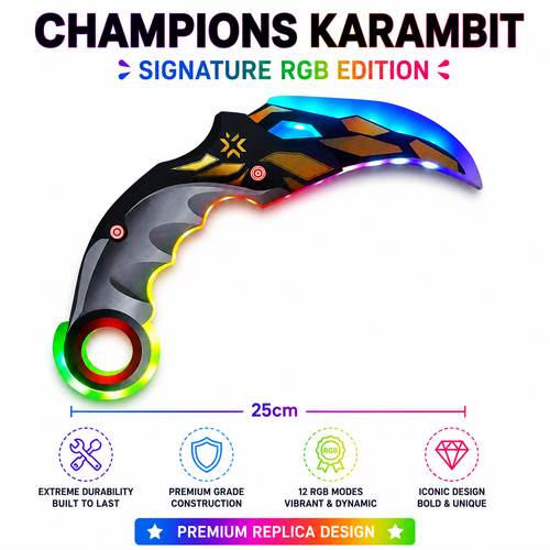 Champions Karambit RGB Edition Inspired