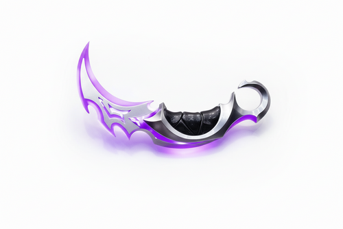 Collector-grade LED Reaver Karambit Inspired