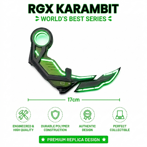 Collector-grade LED RGX Karambit Inspired